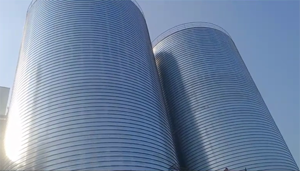 厦门2座混凝土高架卷板仓